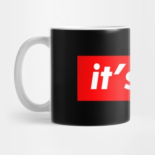 It's Lit Funny Summer Friend - Trendy Style Mug